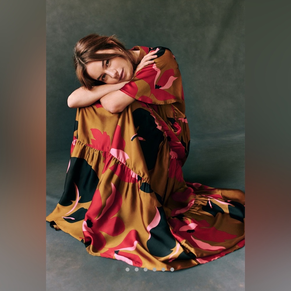 Anthropologie Corey Lynn Calter Gianna Tiered Maxi XS